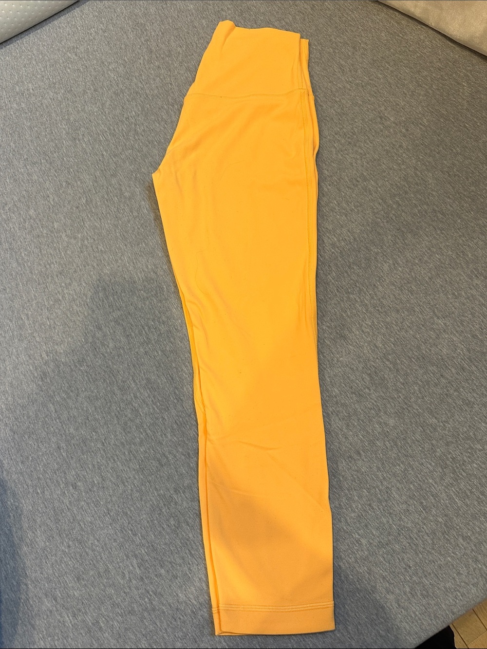 Orange Lululemon Active Leggings